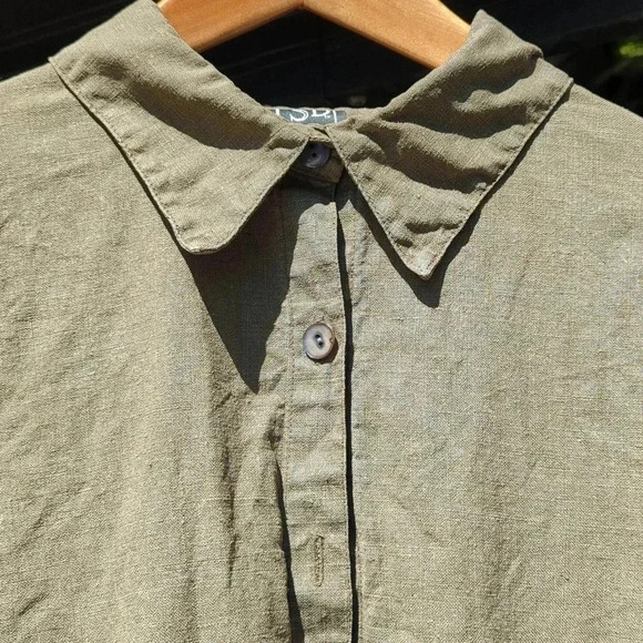 Hemp  Blouse - Picture 3 of 13